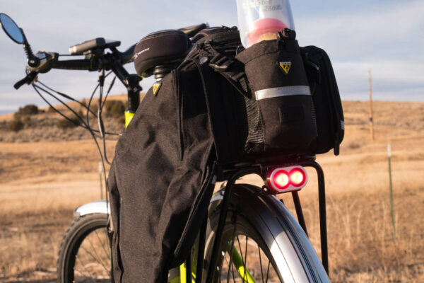 Rocky Mountain Commuter Cargo Bag with Water Bottle