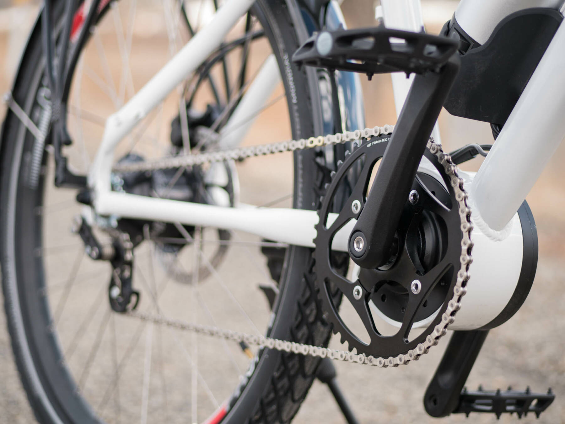 Allroad limited motor, chain, and pedals