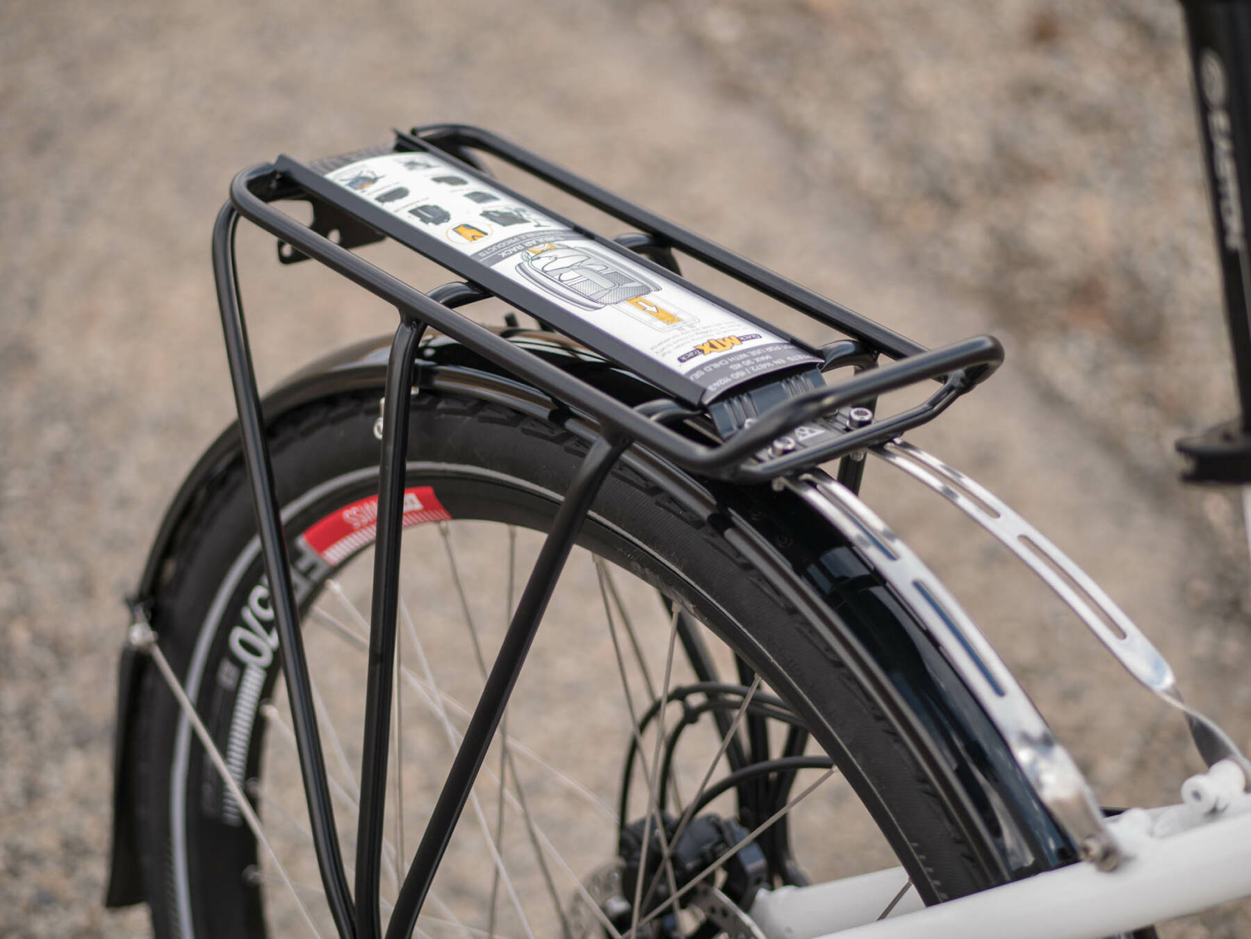Rear rack for mounting bag on allroad limited
