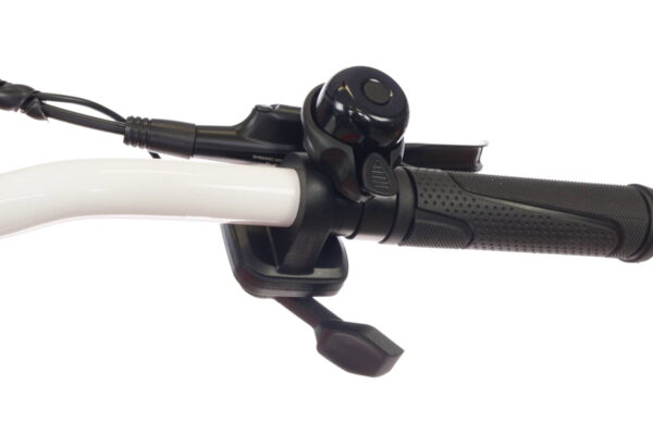 Closeup of the thumb throttle on the Argon